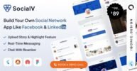 SocialV Mobile App Template