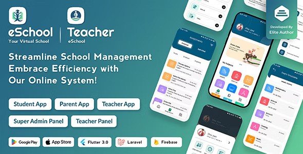 eSchool Mobile App Template