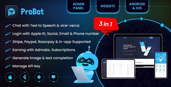 ProBot AI Mobile App Template