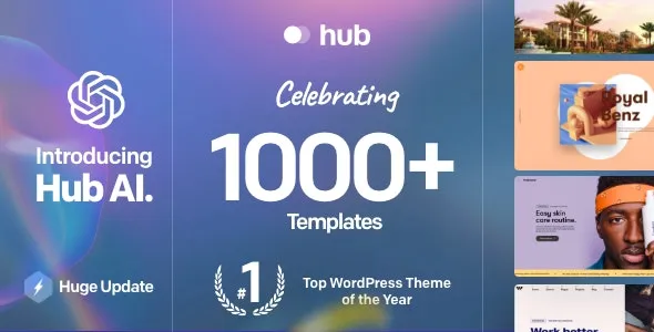 Hub nulled theme