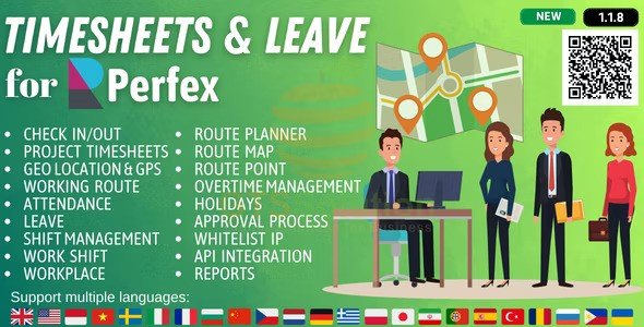 Timesheets and Leave Management module for Perfex CRM Nulled Script