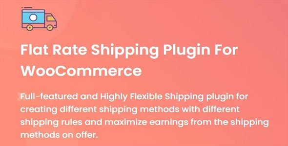 Flat Rate Shipping For WooCommerce nulled plugin