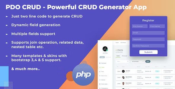 PDO Crud Nulled Script