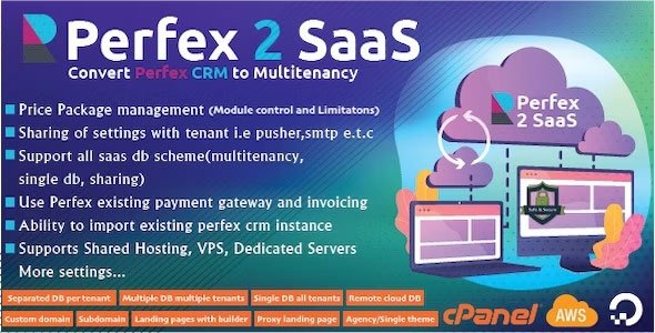 Perfex CRM SaaS Module Nulled Script