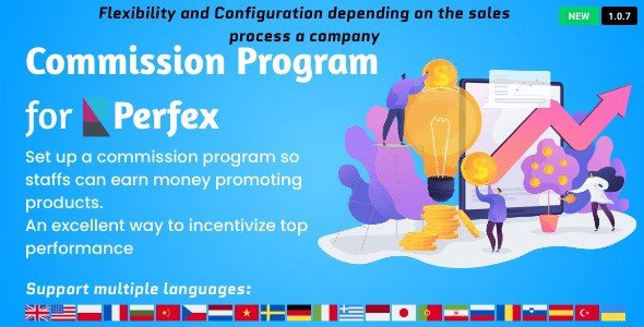 Sales Commission Program for Perfex CRM Nulled Script