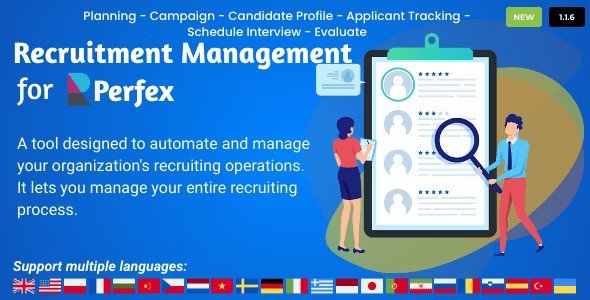 Recruitment Management for Perfex CRM Nulled Script