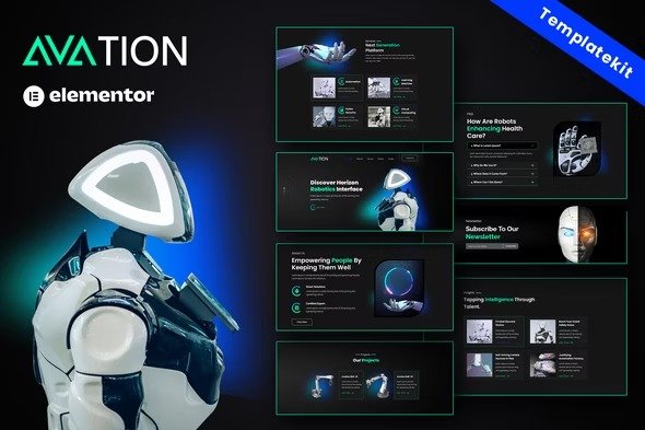 AVATION elementor Template Kits