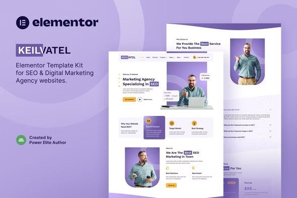 Keilvatel elementor Template Kits