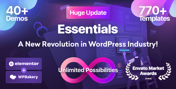 Essentials nulled theme