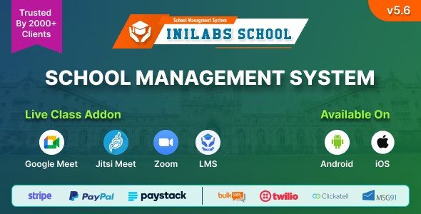 Inilabs School Express Nulled Script