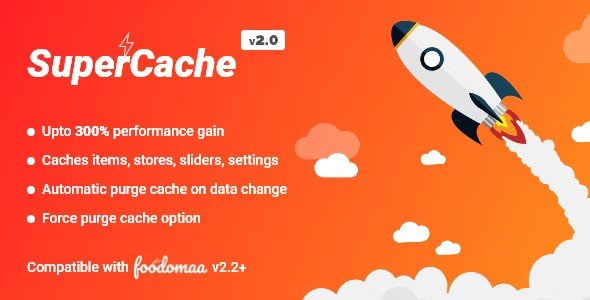 SuperCache Module for Foodomaa Nulled Script