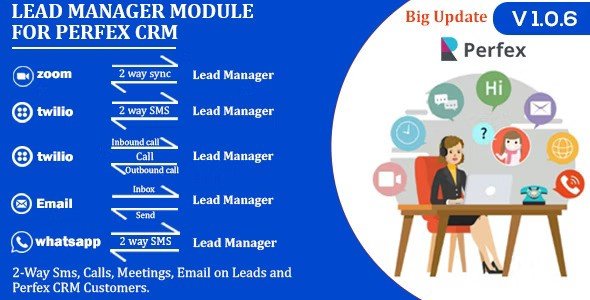 Lead Manager Module for Perfex CRM Nulled Script