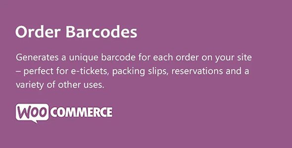 WooCommerce Order Barcodes nulled plugin