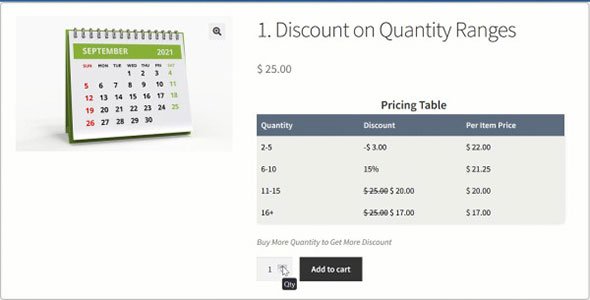 Quantity Discounts & Pricing nulled plugin