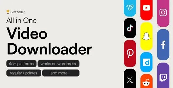 All in One Video Downloader Script Nulled Script