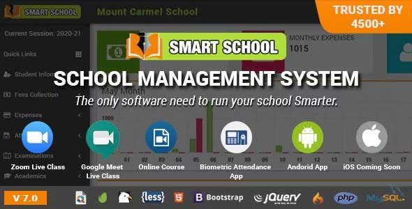 Smart School Online Course Nulled Script