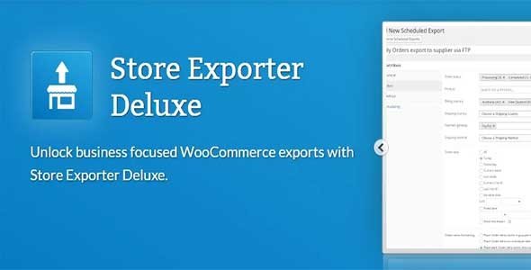 WooCommerce Store Exporter Deluxe nulled plugin