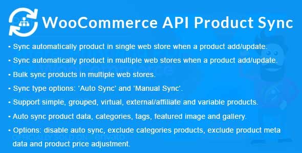 WooCommerce API Product Sync nulled plugin