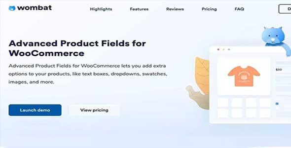 Wombat Advanced Product Fields for WooCommerce nulled plugin