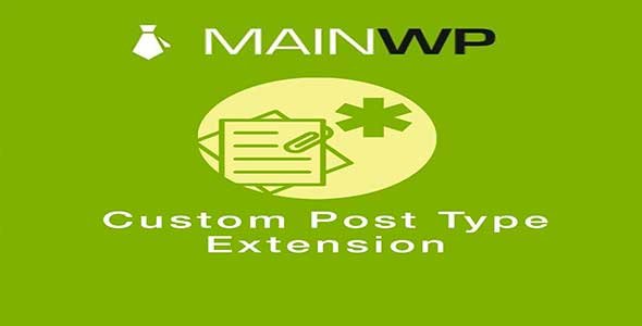 MainWP Custom Post Types nulled plugin